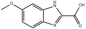 5-METHOXY-1H-BENZOIMIDAZOLE-2-CARBOXYLICACID Structural