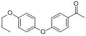 1-[4-(4-PROPOXY-PHENOXY)-PHENYL]-ETHANONE Structural