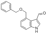 4-BENZYLOXYMETHYL-1H-INDOLE-3-CARBALDEHYDE