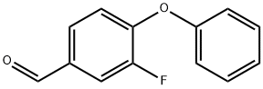 3-Fluoro-4-phenoxy-benzaldehyde Structural