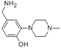 4-AMINOMETHYL-2-(4-METHYL-PIPERAZIN-1-YL)-PHENOL Structural