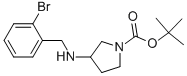 3-(2-BROMO-BENZYLAMINO)-PYRROLIDINE-1-CARBOXYLIC ACID TERT-BUTYL ESTER