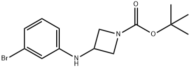 3-(3-BROMO-PHENYLAMINO)-AZETIDINE-1-CARBOXYLIC ACID TERT-BUTYL ESTER