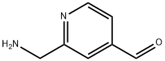 2-(Aminomethyl)-4-pyridinecarboxaldehyde Structural