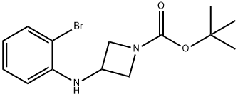 3-(2-BROMO-PHENYLAMINO)-AZETIDINE-1-CARBOXYLIC ACID TERT-BUTYL ESTER