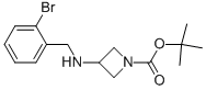 3-(2-BROMO-BENZYLAMINO)-AZETIDINE-1-CARBOXYLIC ACID TERT-BUTYL ESTER