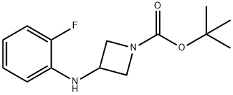 3-(2-FLUORO-PHENYLAMINO)-AZETIDINE-1-CARBOXYLIC ACID TERT-BUTYL ESTER