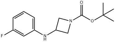 3-(3-FLUORO-PHENYLAMINO)-AZETIDINE-1-CARBOXYLIC ACID TERT-BUTYL ESTER