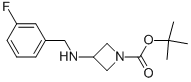 3-(3-FLUORO-BENZYLAMINO)-AZETIDINE-1-CARBOXYLIC ACID TERT-BUTYL ESTER