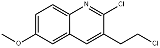 2-CHLORO-3-(2-CHLOROETHYL)-6-METHOXYQUINOLINE