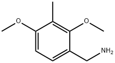 2,4-DIMETHOXY-3-METHYLBENZYLAMINE Structural