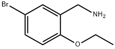 5-BROMO-2-ETHOXYBENZYLAMINE Structural