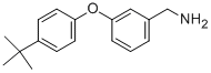 3-(4-TERT-BUTYL-PHENOXY)BENZYLAMINE Structural