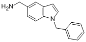 C-(1-BENZYL-1H-INDOL-5-YL)-METHYLAMINE Structural