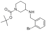 1-BOC-3-(2-BROMO-BENZYLAMINO)-PIPERIDINE