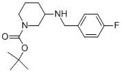 1-BOC-3-(4-FLUORO-BENZYLAMINO)-PIPERIDINE