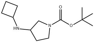 3-CYCLOBUTYLAMINO-PYRROLIDINE-1-CARBOXYLIC ACID TERT-BUTYL ESTER