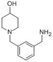 1-(3-AMINOMETHYL-BENZYL)-PIPERIDIN-4-OL Structural