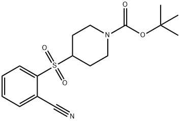 4-(2-CYANO-BENZENESULFONYL)-PIPERIDINE-1-CARBOXYLIC ACID TERT-BUTYL ESTER