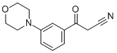 3-(3-MORPHOLIN-4-YL-PHENYL)-3-OXO-PROPIONITRILE