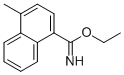 4-METHYL-NAPHTHALENE-1-CARBOXIMIDIC ACID ETHYL ESTER