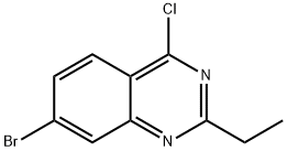 7-BROMO-4-CHLORO-2-ETHYL-QUINAZOLINE