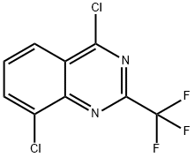 4,8-DICHLORO-2-TRIFLUOROMETHYL-QUINAZOLINE Structural