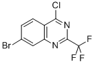 7-BROMO-4-CHLORO-2-TRIFLUOROMETHYL-QUINAZOLINE Structural