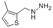 1-[(3-methylthiophen-2-yl)methyl]hydrazine Structural