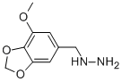 (7-METHOXY-BENZO[1,3]DIOXOL-5-YLMETHYL)-HYDRAZINE Structural