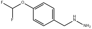 [4-(DIFLUOROMETHOXY)BENZYL]HYDRAZINE HYDROCHLORIDE Structural