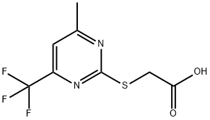 (4-METHYL-6-TRIFLUOROMETHYL-PYRIMIDIN-2-YLSULFANYL)-ACETIC ACID