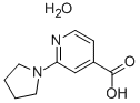 2-PYRROLIDIN-1-YLISONICOTINIC ACID, 1.5 HYDRATE Structural