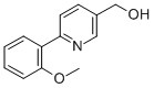 [6-(2-METHOXYPHENYL)PYRIDIN-3-YL]METHANOL Structural