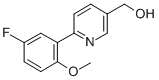 [6-(5-FLUORO-2-METHOXYPHENYL)PYRIDIN-3-YL]METHANOL