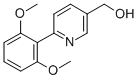 [6-(2,6-DIMETHOXYPHENYL)PYRIDIN-3-YL]METHANOL Structural