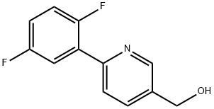 [6-(2,5-DIFLUOROPHENYL)PYRIDIN-3-YL]METHANOL Structural