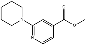 METHYL 2-PIPERIDIN-1-YLISONICOTINATE 97+%METHYL 2-PIPERIDIN-1-YLPYRIDIN-4-YLCARBOXYLATE