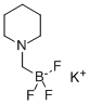 Potassium (piperidin-1-yl)methyltrifluoroborate Structural