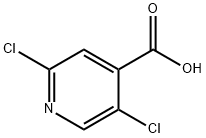 2,5-Dichloroisonicotinic acid Structural Picture