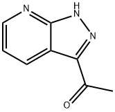 Ethanone, 1-(1H-pyrazolo[3,4-b]pyridin-3-yl)- Structural