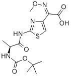 2-[2-(Boc-L-alanyl)aminothaizol-4-yl]-2-methoxyimino acetic acid