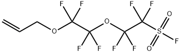 2-[2-(ALLYLOXY)-1,1,2,2-TETRAFLUOROETHOXY]TETRAFLUOROETHANESULFONYL FLUORIDE Structural