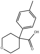 4-P-TOLYL-TETRAHYDRO-PYRAN-4-CARBOXYLIC ACID Structural