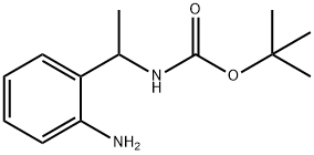 [1-(2-AMINO-PHENYL)-ETHYL]-CARBAMIC ACID TERT-BUTYL ESTER Structural