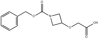 3-CARBOXYMETHOXY-AZETIDINE-1-CARBOXYLIC ACID BENZYL ESTER Structural