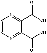 2,3-Pyrazinedicarboxylic acid Structural