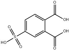 4-SULFOPHTHALIC ACID Structural