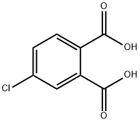 4-Chlorophthalic acid Structural