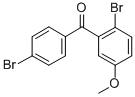 2,4'-DIBROMO-5-METHOXYBENZOPHENONE Structural